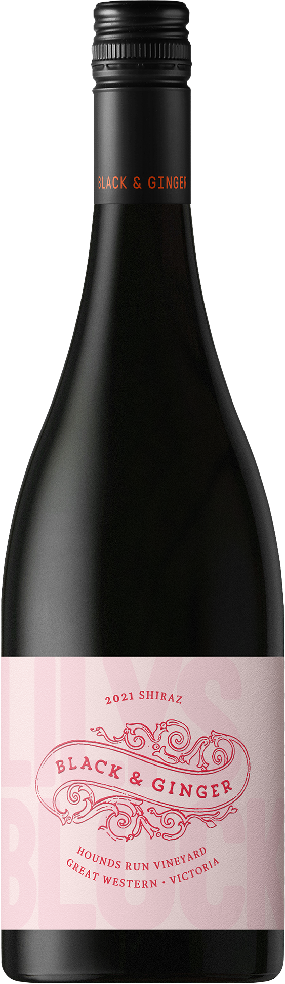 Black & Ginger Lily's Block Hounds Run Vineyard Shiraz 2021